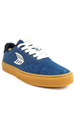 Buty Cariuma -  Naioca Pro Gum Shadow Blue Suede and Canvas Ivory Logo Navy Sneaker