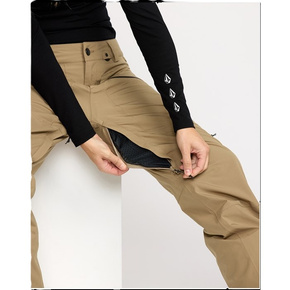 Damskie spodnie snowboardowe Volcom - Karat Stretch 30k (black)