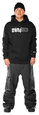 Bluza snowboardowa ThirtyTwo - Double Tech hoodie (black)
