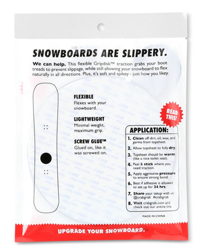 Pad antypoślizgowy Crab Grab - Grip Disk (smoke)