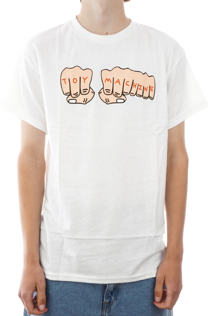 supreme Toy Machine Fist Tee White Ｍ Supreme x Toy Machine Fist Tee SS24 Size Large White | eBay