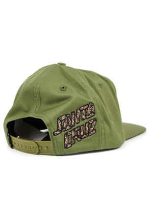 Snapback Santa Cruz - Braun Great Outdoors iguana