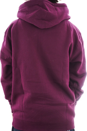 Bluza Real - Zip Hoodie Muni Embroidered (maroon/khaki)