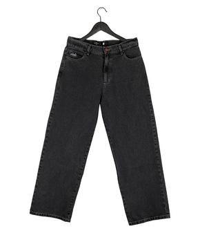 Spodnie Elade - Premium Baggy Classic (black denim)