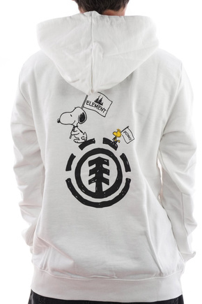 Bluza z kapturem Element x Peanuts Slide (white)