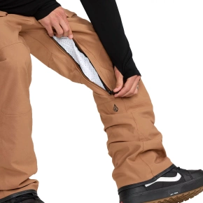 Spodnie snowboardowe Volcom - Roan BIb Overall (terra brown)