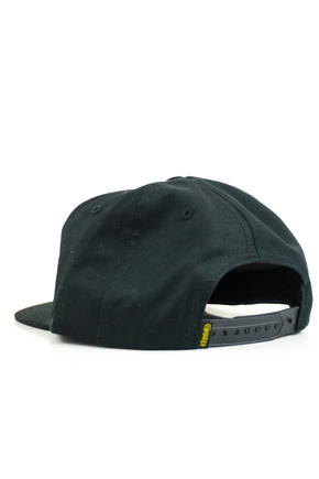 Czapka z daszkiem Krooked - Moon Smiley Snapback (black)