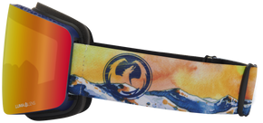 Gogle Dragon R1 OTG - POW Lumalens Red Ion + Lumalens Flash Blue Ion