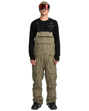 Spodnie snowboardowe Volcom - Roan BIb Overall (military)