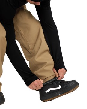 Spodnie snowboardowe Volcom - Snow Billow (brown)