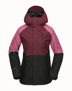 Damska kurtka snowboardowa Volcom - V.co Aris Ins Gore (burgundy)