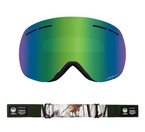 Gogle Dragon X1s - Alpine Camo/L.Green Ion + L.Amber Lens Free