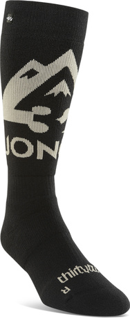 Damskie skarpety Thirty Two - W Jones Merino (black)