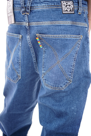 Spodnie Homeboy - x-tra BAGGY Denim WASHED BLUE