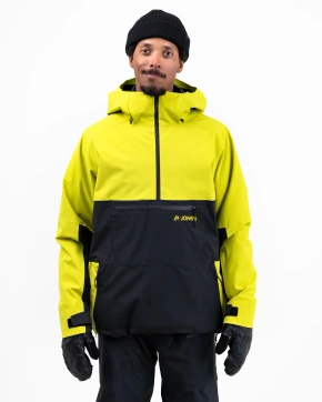 Kurtka snowboardowa Jones - MTN Surf Recycled Anorak (lime green)