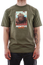 Koszulka Primitive x Marvel - Thing military green