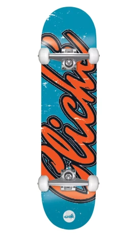 Deska kompletna Cliche - Old Logo FP (blue/orange)