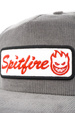 Czapka z daszkiem Spitfire - Courier Patch Snap (charcoal/white)
