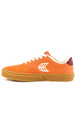 Buty Cariuma -  Naioca Pro Gum Burnt Orange Suede and Canvas Ivory Logo Ruby Wine Sneaker