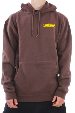 Bluza Krooked - Moonsmile raw (brown/yellow)