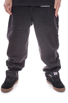 Spodnie Homeboy - x-tra BAGGY Denim WASHED BLACK