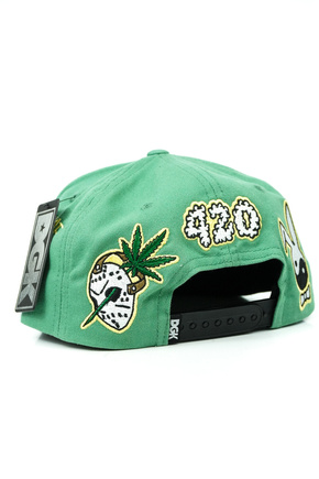 Czapka z daszkiem DGK - Chaos Snapback (green)