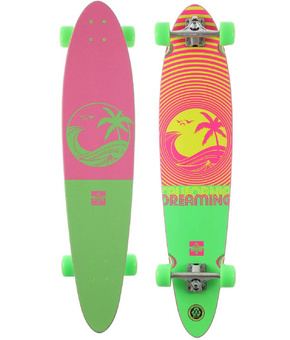 Longboard Dusters California - Dreaming 4.0" (neon green)