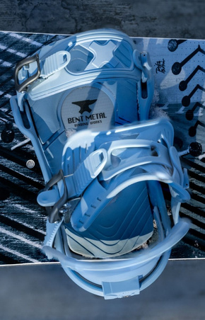 Wiązania Bent Metal - Anvil (blue)