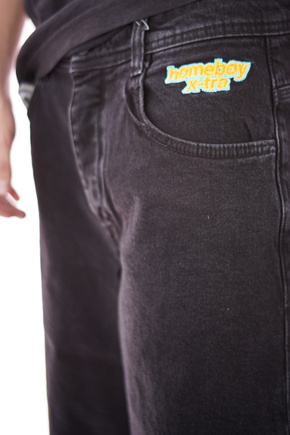 Szorty Homeboy - x-tra BAGGY Shorts WASHED BLACK