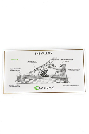 Buty Cariuma -  Vallely skate (charcoal grey/cordura black logo) 