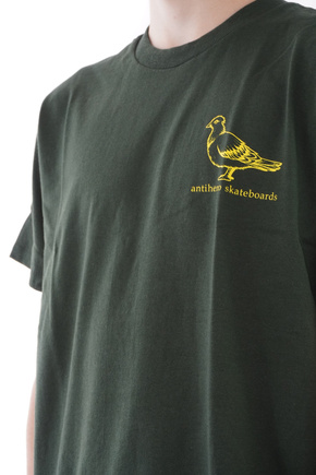 Koszulka Antihero - Basic Pigeon forest green /yellow