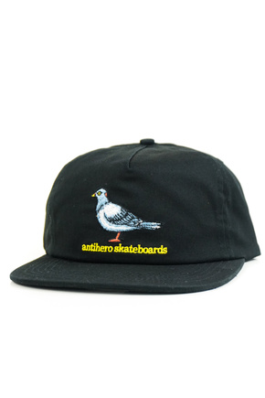 Czapka z daszkiem Antihero - Pigeon Snapback (black)
