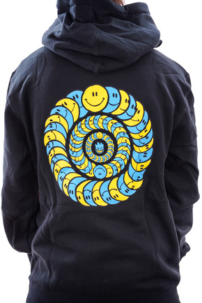 Bluza Spitfire - Happy Classic Swirl (black)