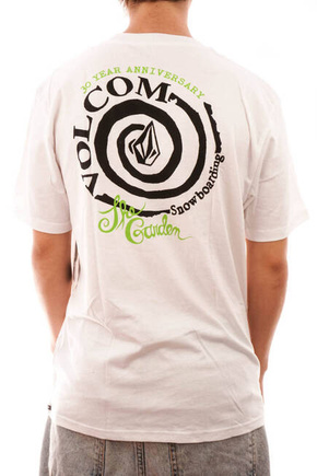 Koszulka Volcom - V Ent The Garden Bsc (white)