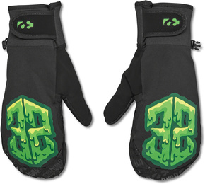 Rękawice snowboardowe Thirty Two  - Gateway (black/green)