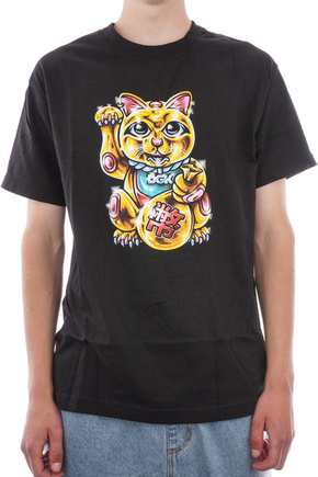 Koszulka DGK -  Golden Cat (black)
