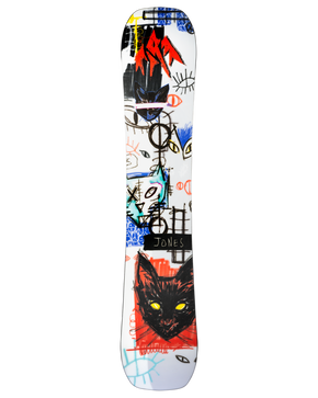 Damska deska snowboardowa Jones - Rally Cat (red)