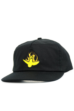 Czapka z daszkiem Krooked - Fire Bird snapback (black)
