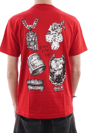 Koszulka DGK - Effects (red)