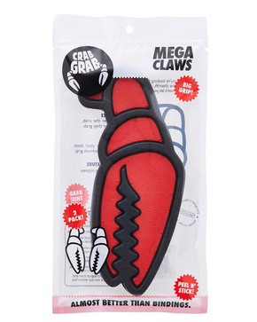 Pad antypoślizgowy Crab Grab - Mega Claw (black/red)