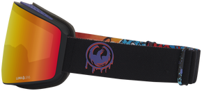 Gogle Dragon PXV - Rattled Lumalens Red Ion + Lumalens Amber
