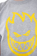 Koszulka KIDS Spitfire - Bighead athletic heather/yellow