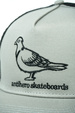 Czapka z daszkiem Antihero - Basic Pigeon (silver/black)
