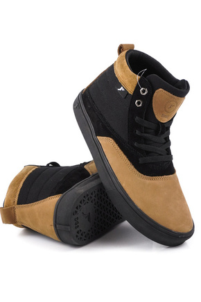 Buty Footprint Footwear - Substance midtop (black/tan)