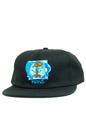 Czapka z daszkiem Krooked - Moon Smiley Snapback (black)