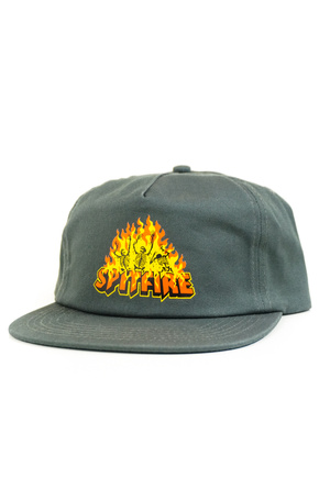 Czapka z daszkiem Spitfire - Hellfire Snapback (charcoal)
