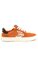 Buty Cariuma - Catiba Pro 2.0 Burnt Orange Suede and Cordura Ivory Logo Navy Sneaker