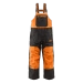 Spodnie snowboardowe ThirtyTwo - Basement Bib (black/orange)