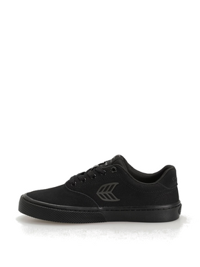 Buty Cariuma -  Naioca Pro Gum Shadow Blue Suede and Canvas Ivory Logo Navy Sneaker