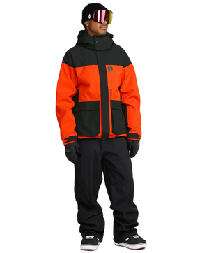Kurtka snowboardowa Volcom -Kleveland - (orange shock)